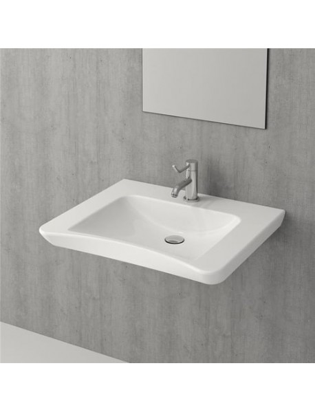 BOCCHİ 1142 CARE COMFORT BEDENSEL ENGELLİ LAVABO 65 CM BEYAZ	