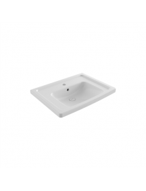 BOCCHİ 1007-001-0126	TAORMİNA PRO ETAJERLİ LAVABO 66 CM BEYAZ