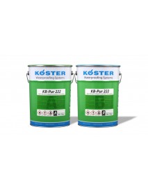 KÖSTER KB-Pur 222 Bitum-PUR Esaslı, %2000 Elastik, Likit Su Yalıtımı