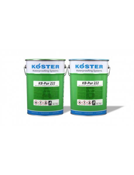 KÖSTER KB-Pur 222 Bitum-PUR Esaslı, %2000 Elastik, Likit Su Yalıtımı