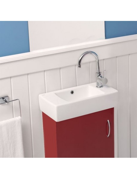 TURKUAZ  CİTY 25X50 TEZGAH ÜSTÜ LAVABO BEYAZ CERASTYLE